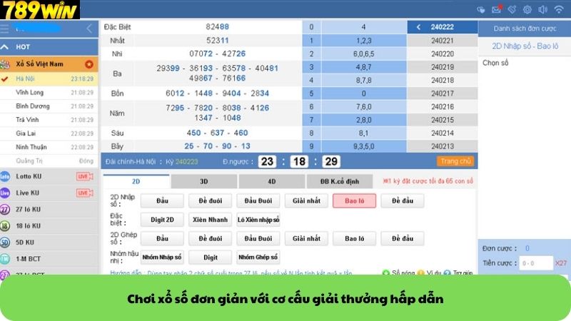 Chơi xổ số đơn giản với cơ cấu giải thưởng hấp dẫn Chơi xổ số đơn giản với cơ cấu giải thưởng hấp dẫn