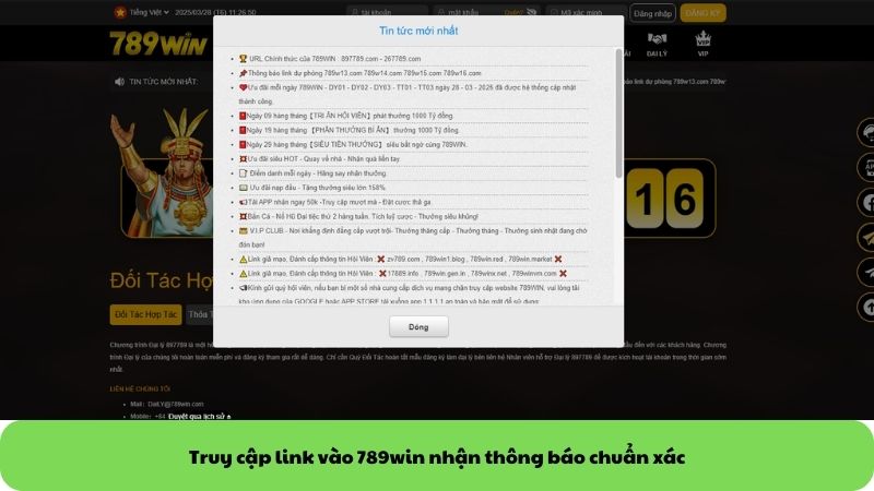 Truy cập link vào 789win nhận thông báo chuẩn xác Truy cập link vào 789win nhận thông báo chuẩn xác